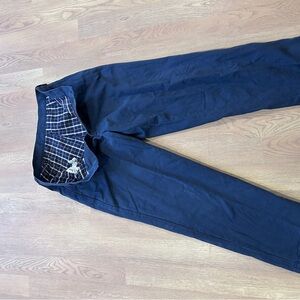 L.L. Bean Men's Navy Chinos